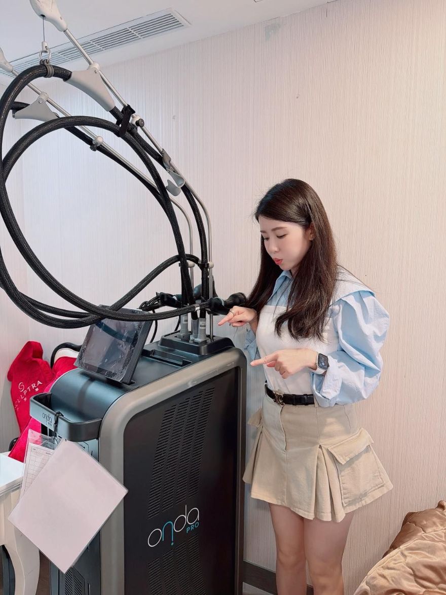 小V臉就靠onda pro超微波！施作時間快、當下就看見效果