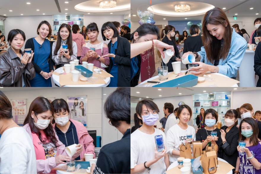 10月台中淨妍醫美VIP DAY活動 | 手作蠟燭 點亮璀璨