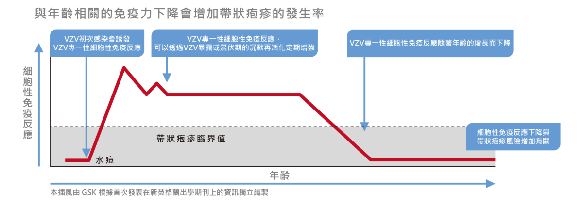 帶狀疱疹疫苗接種